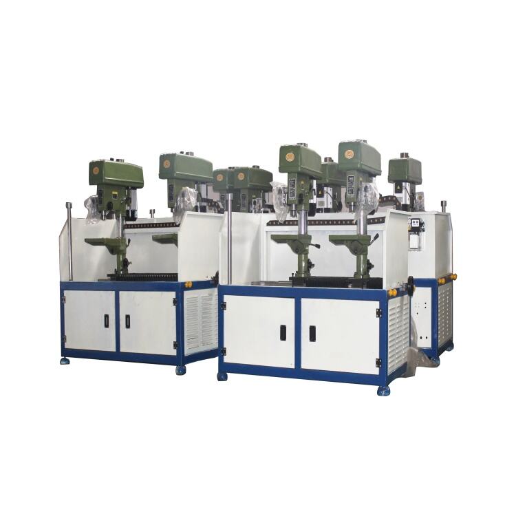 Double-Head CNC Drilling Machine - Simultaneous Drilling for Batch Shaft/Pin Parts
