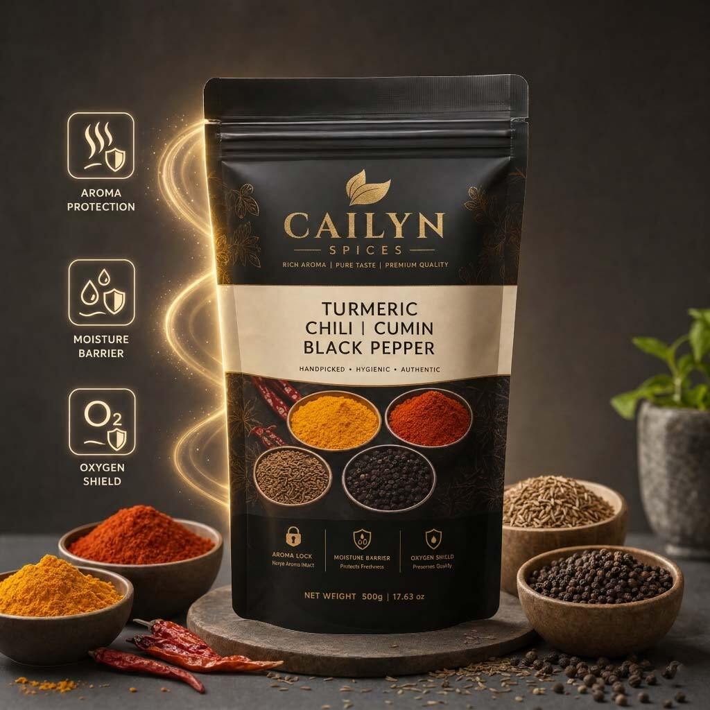High-Barrier Spice packaging pouch: Keeping Flavors Locked In
