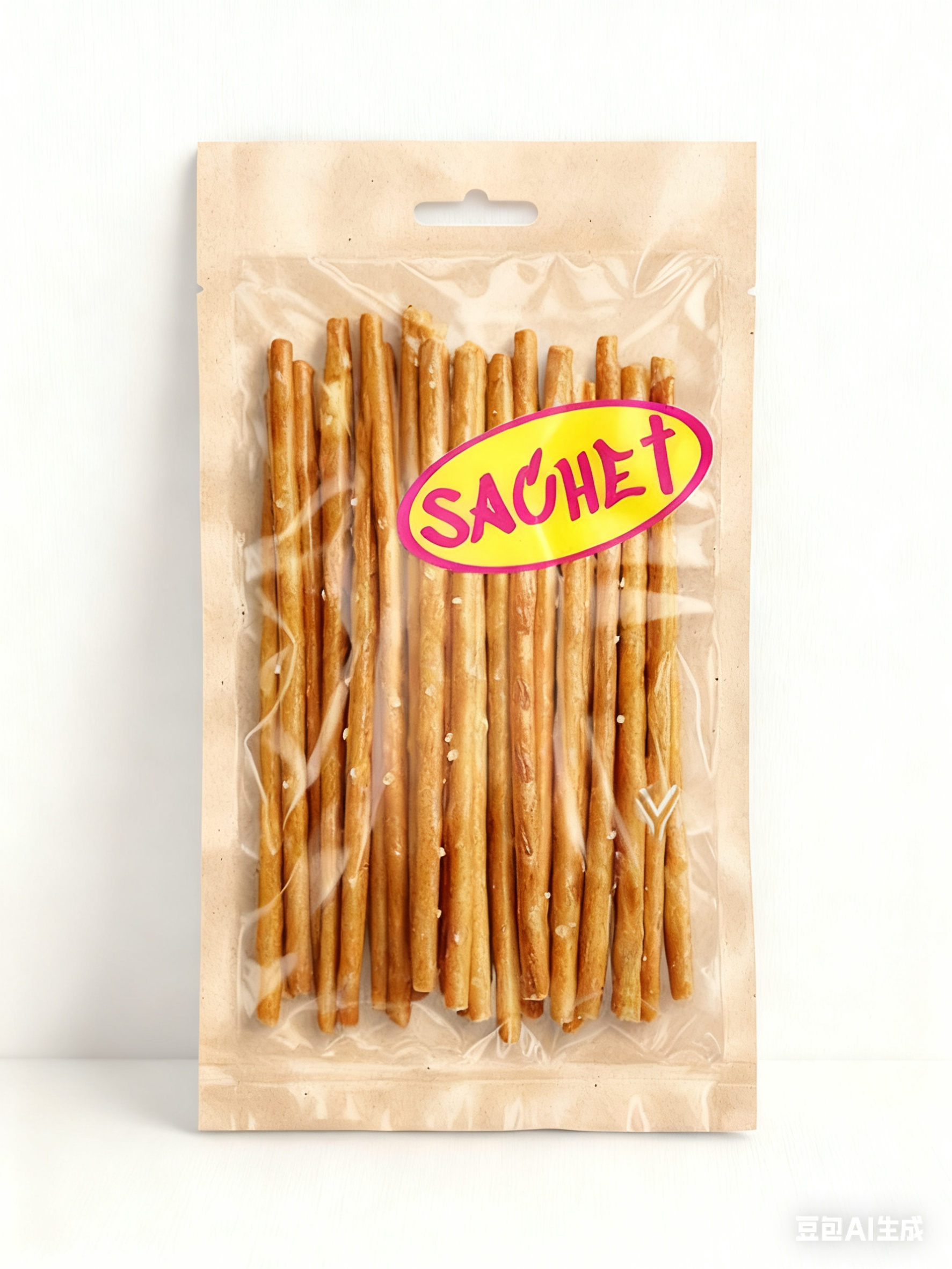 Clear Front Three Side Seal Bag