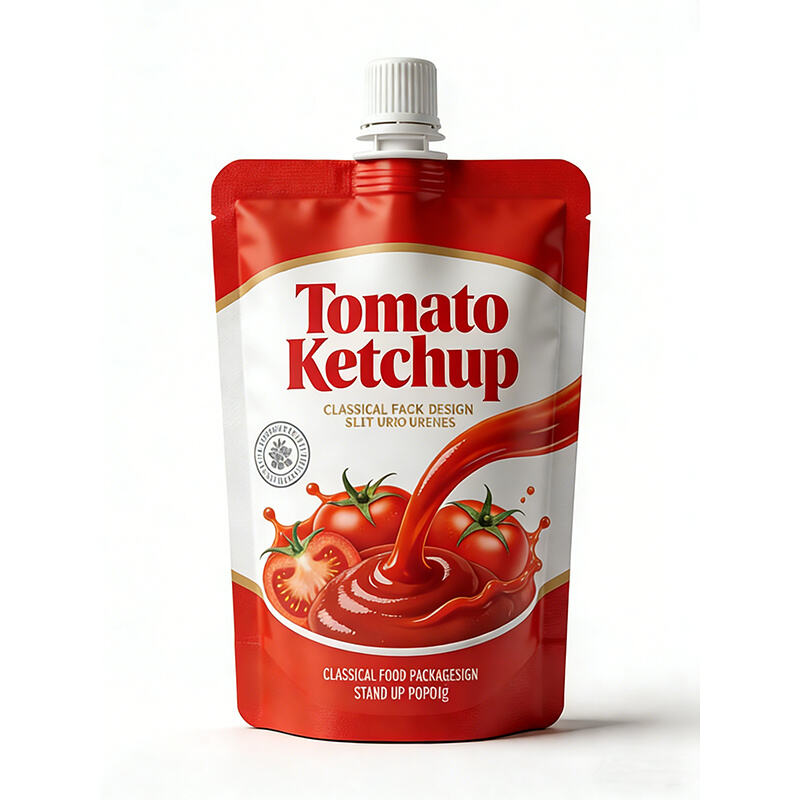 Spout Pouches for Sauce Packaging