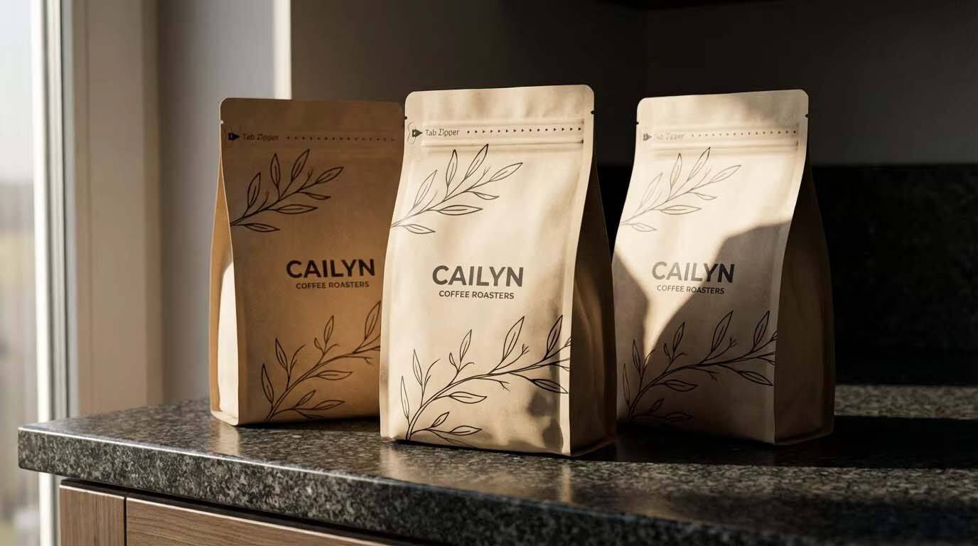 Trending designs and styles of gusset coffee bags in the marke