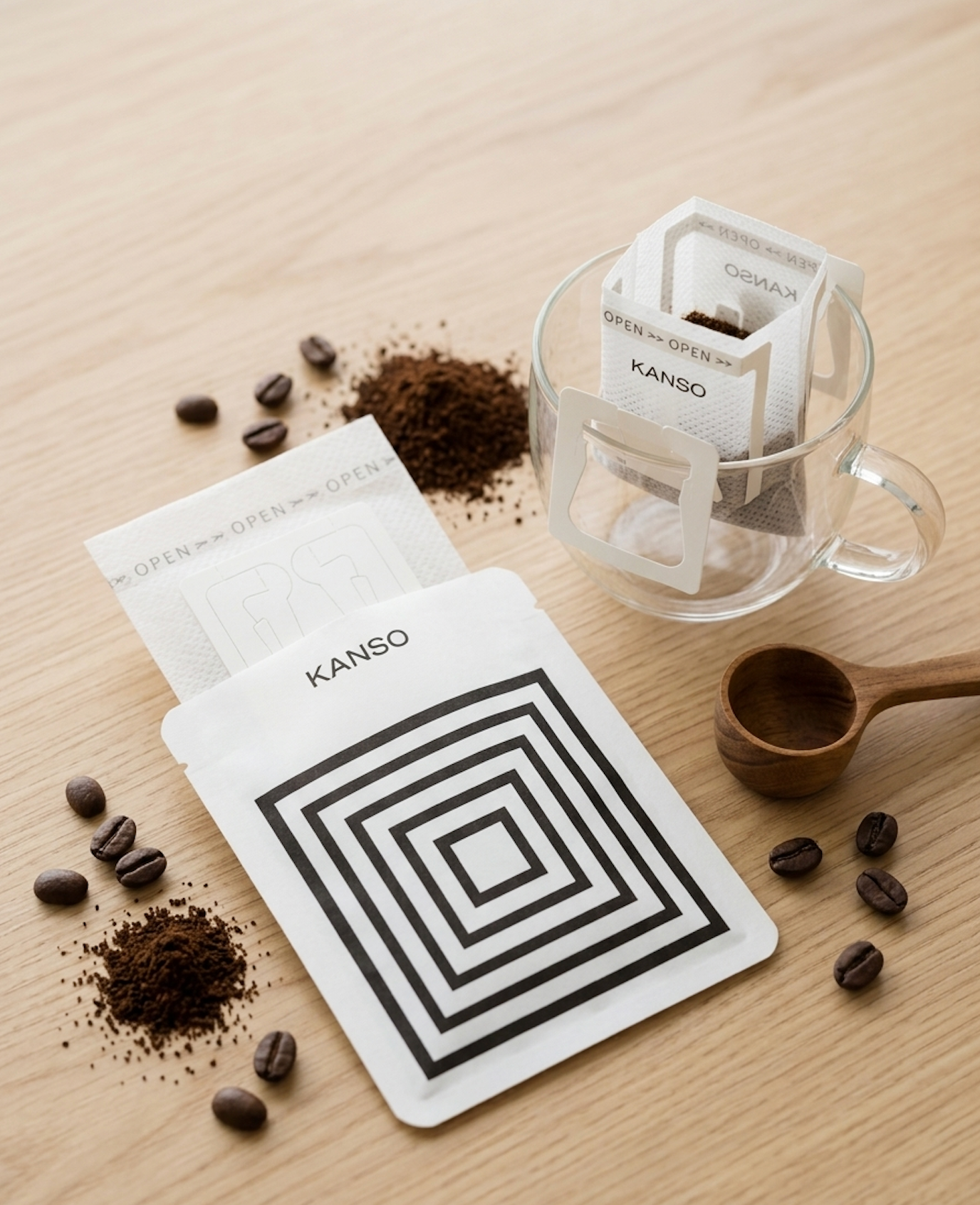 100% Compostable Drip Coffee Solution: Kraft & Rice Paper Innovations