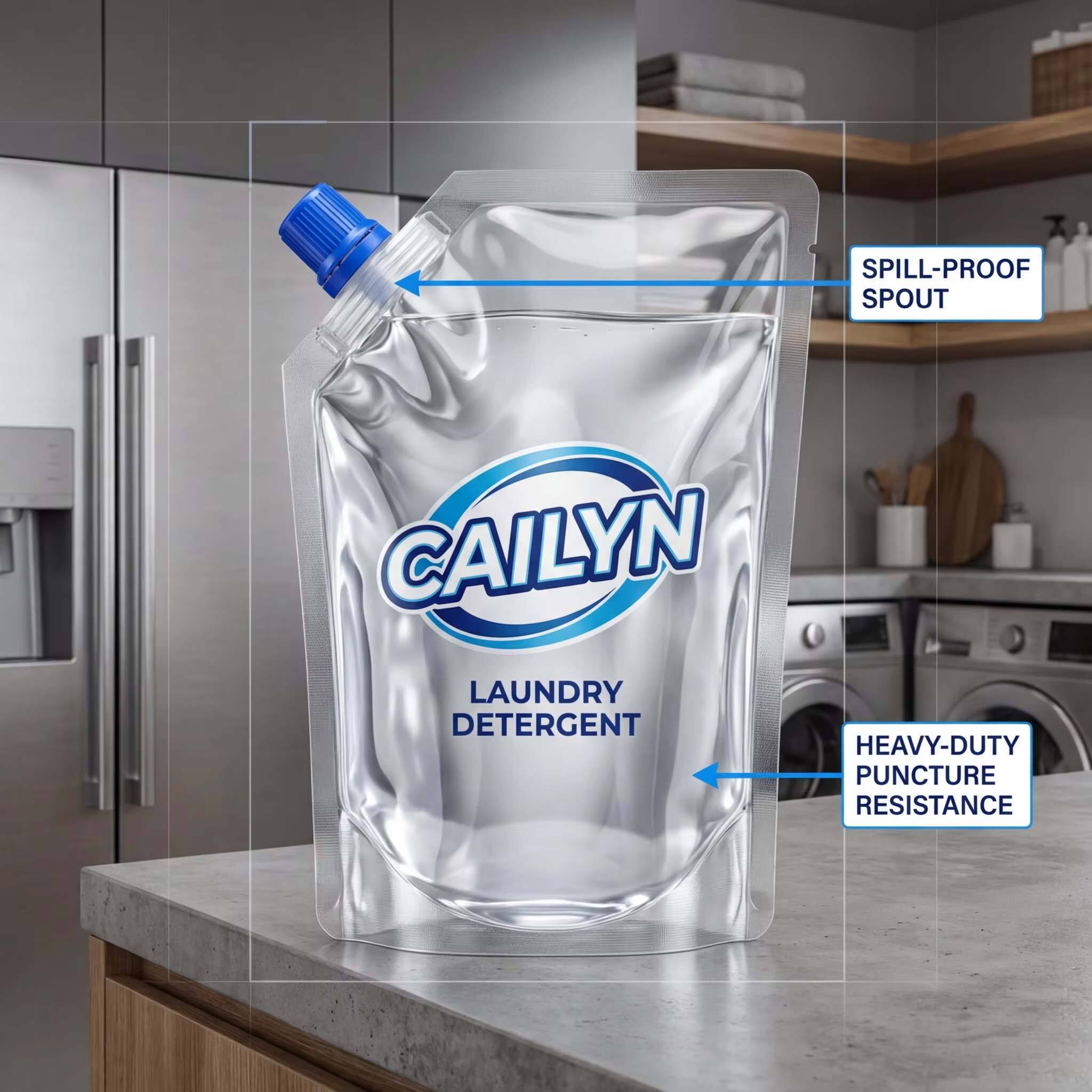 What are the benefits of using detergent powder packing pouches