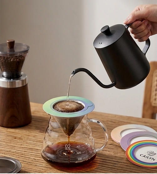 custom ufo shape drip coffee filter  the flying saucer that elevates every cup-2