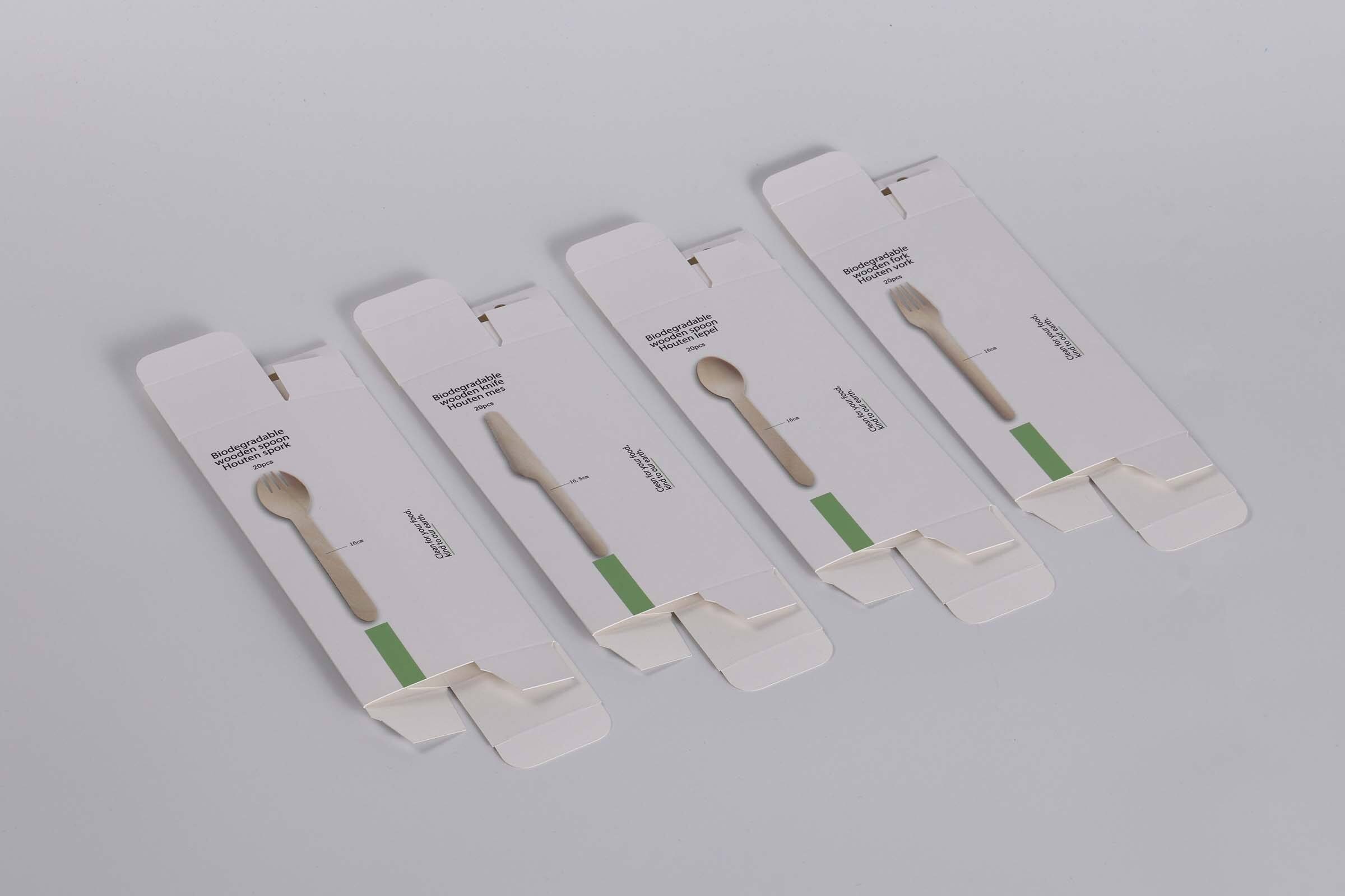 the hygiene  brand shield custom fsc certified paper packaging for disposable cutlery-4