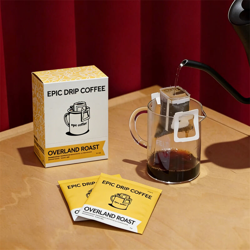 Paper Boxes for Drip Coffee Packaging