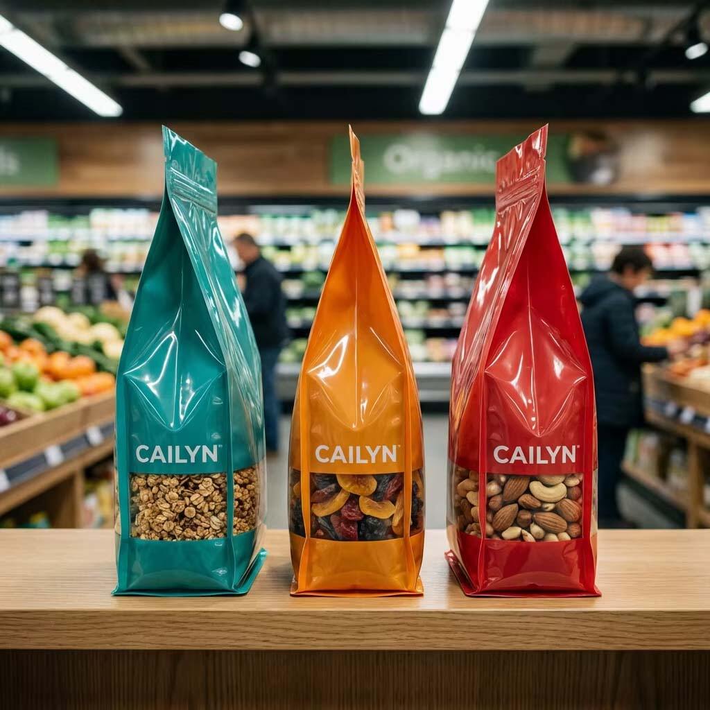 custom flat bottom gusset bags the premium box pouch for snacks-1