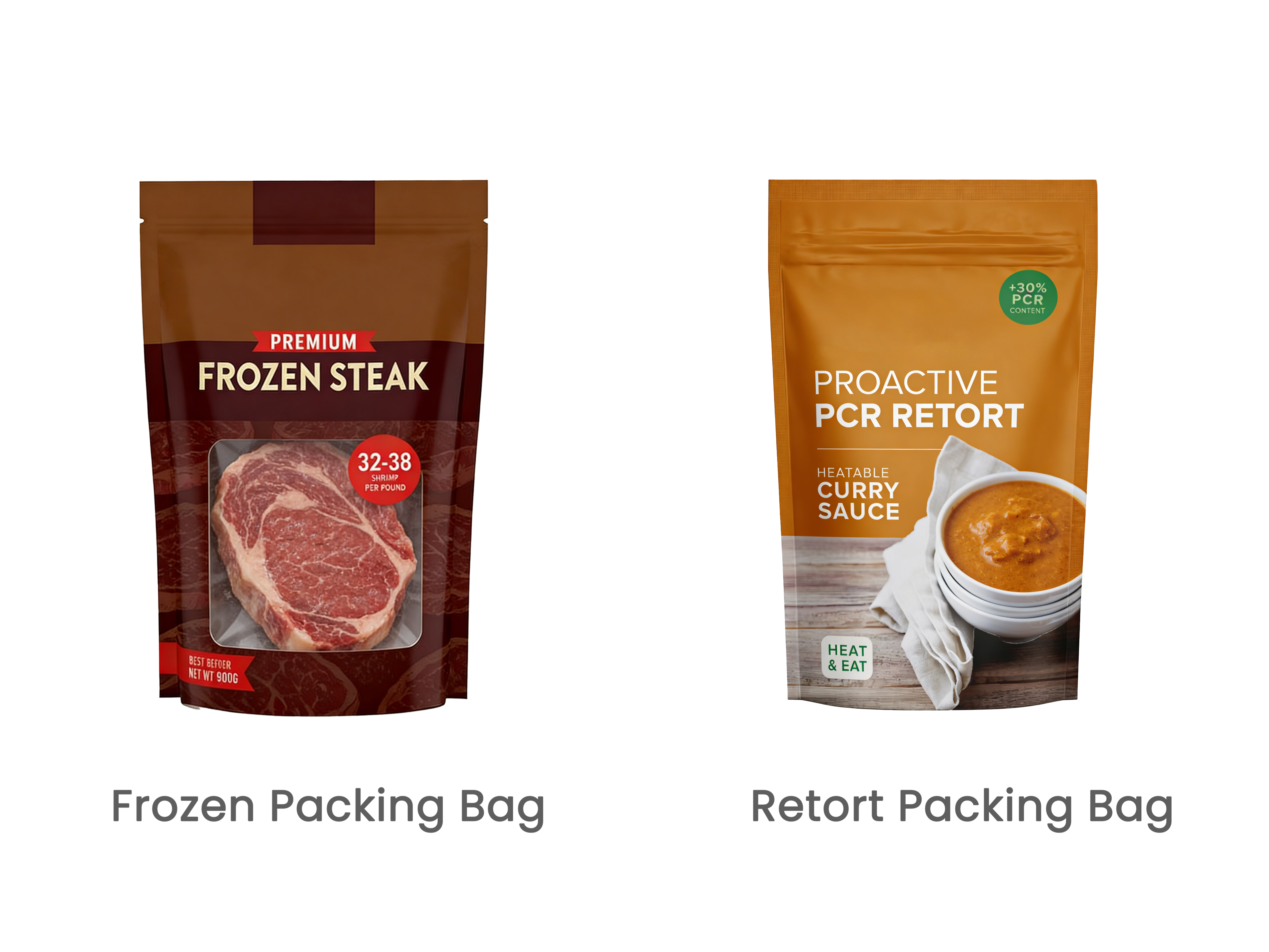 What’s the Difference Between Frozen Food Packaging and High-Temperature Food Packaging Materials?