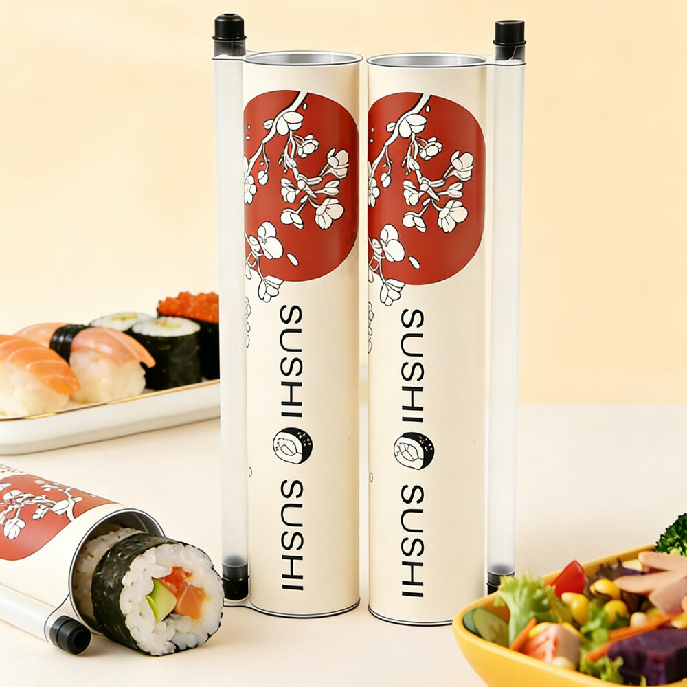 Quomodo XM XIEFA Tubum Sushi Push-Up creavit quod impletur in emballagio ciborum ad vehiculum