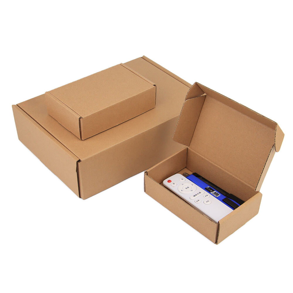 Eco-Friendly Kraft Paper Box for Shipping & Packaging