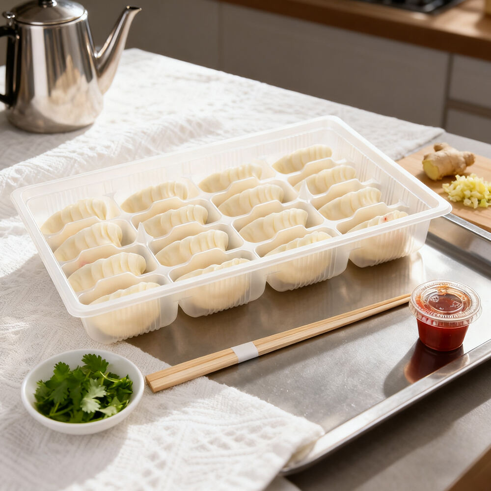 Utrzymaj pierogi świeże i idealne dzięki tackom PP na pierogi