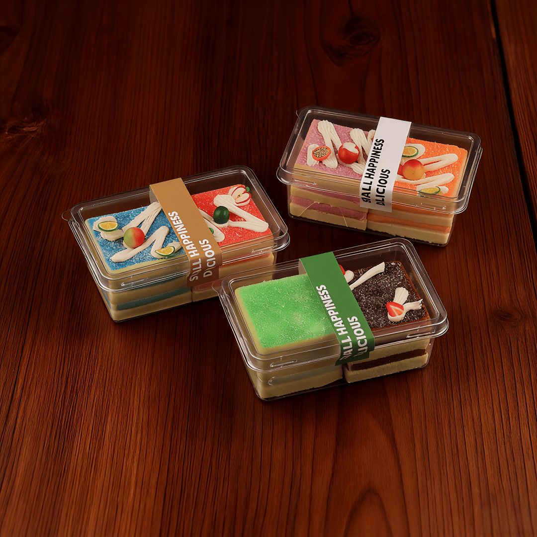 Wholesale Clear PET Tiramisu Containers Food Packaging