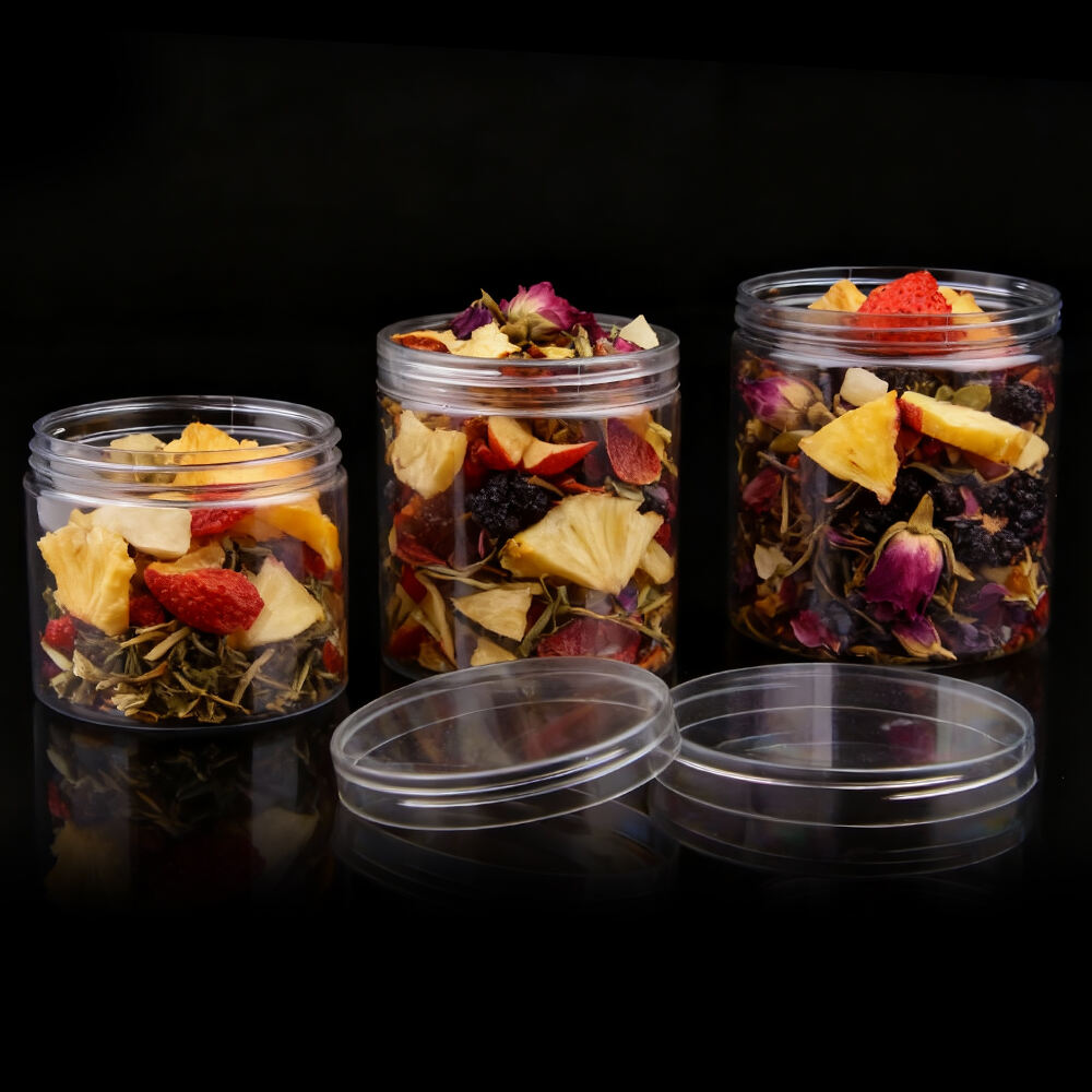 XIEFA factory customized disposable PET food storage jars