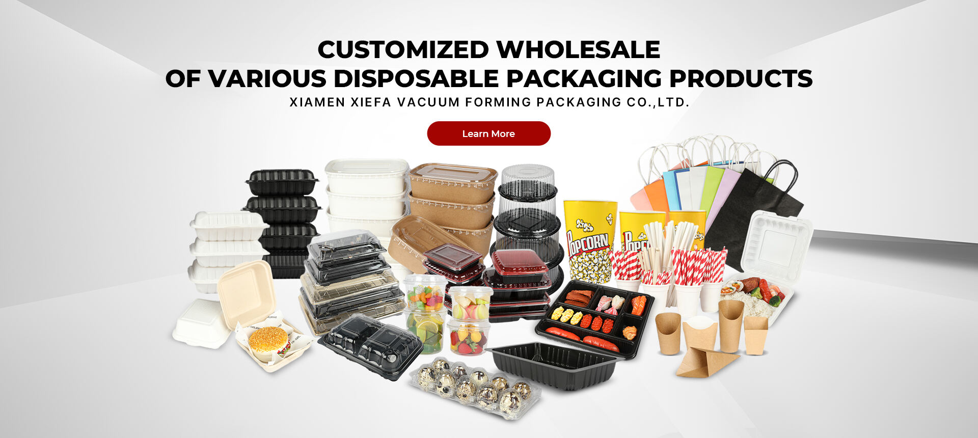 PP lunch box, PET plastic tray, Disposable cutlery set Supplier - XiaMen XieFa