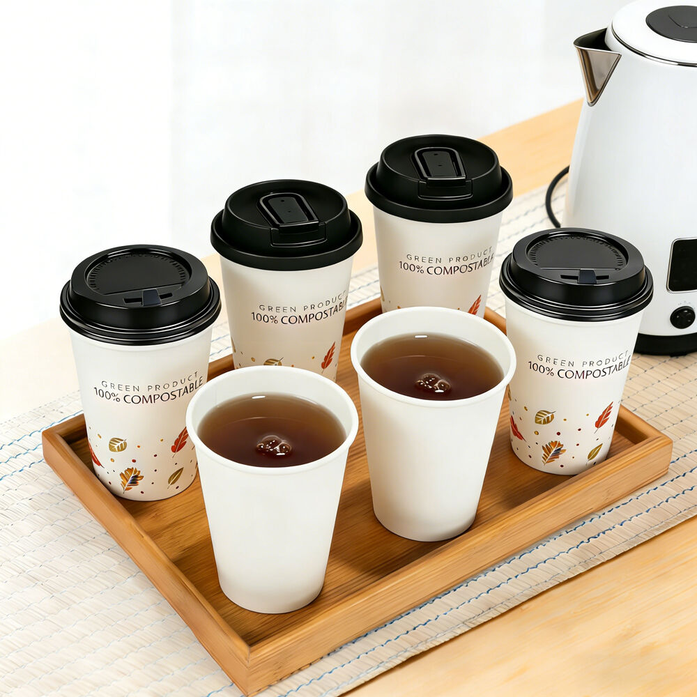 XM XIEFA poculis chartaceis sustinabilibus praebet potibus tuis