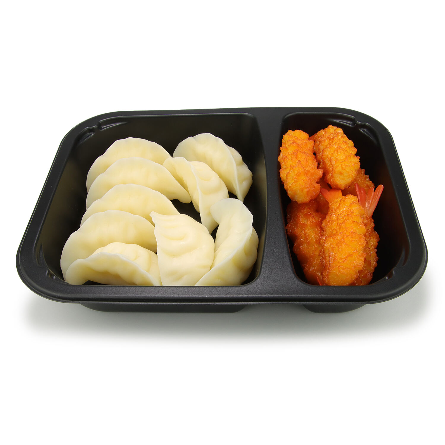 Heat-Sealable 2 Compartment PP Madfad | Engangs mikrobølge- og fryserbestandig beholder