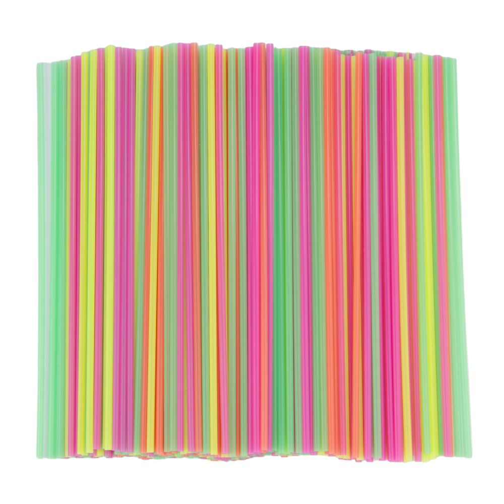 Suitable for parties, supermarkets and wholesale multi-color disposable PP straws