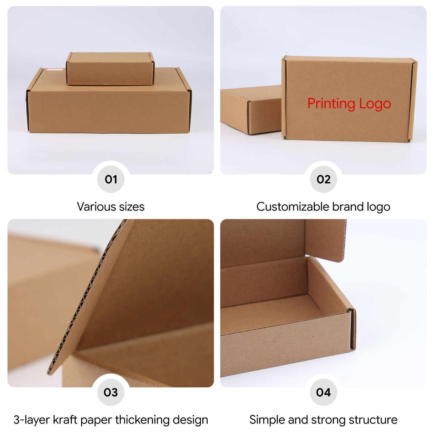 Kraft paper box