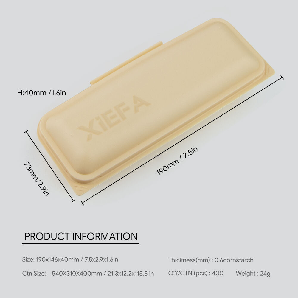 Jednorazowe pojemniki żywnościowe typu muszelka PP z bezpiecznym zatrzaskiem | Opakowania na wynos i dostawy