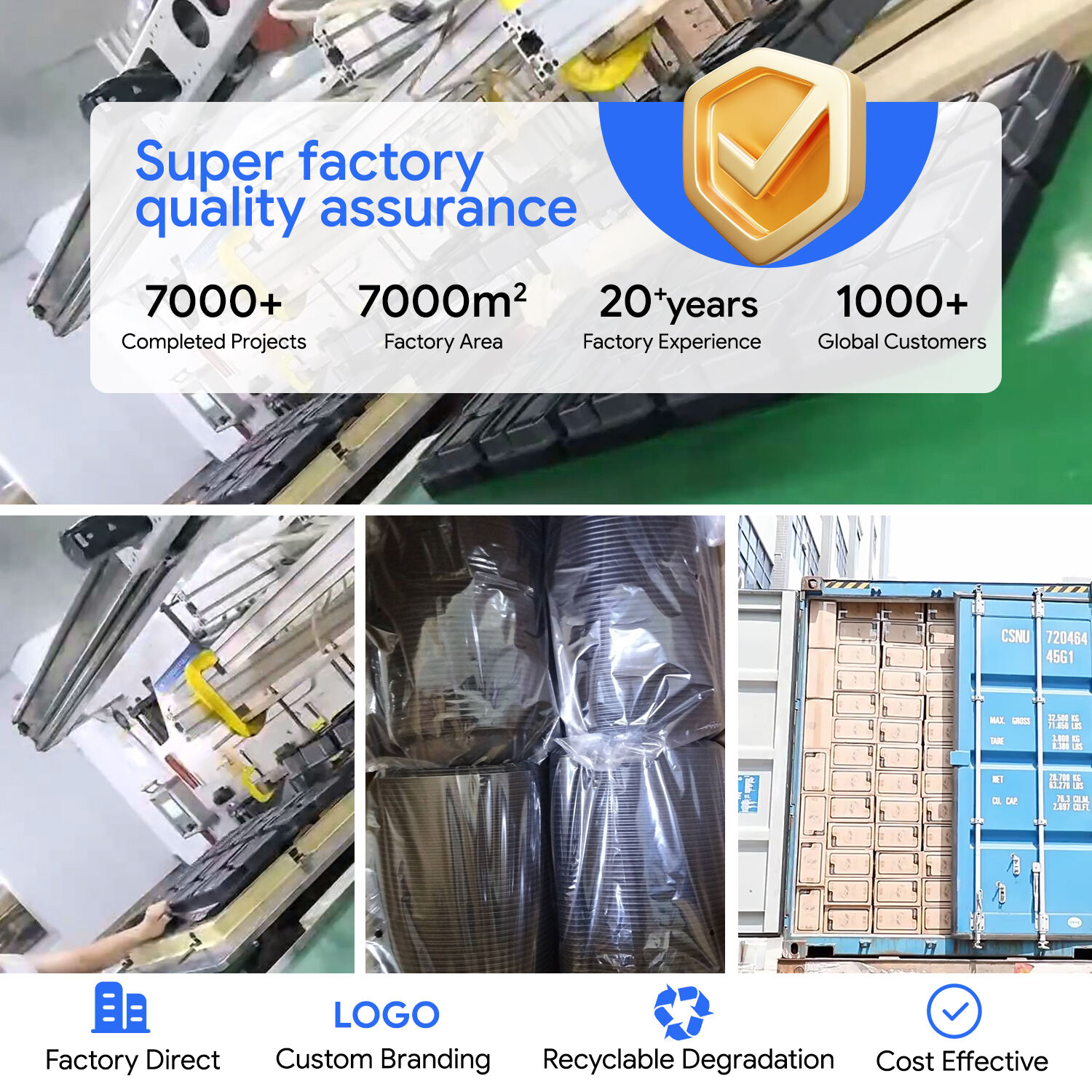 Jednorazowy pojemnik PP na jedzenie na wynos z pokrywką PET | Przeciwprzeciekowe pudełko do mikrofalówki