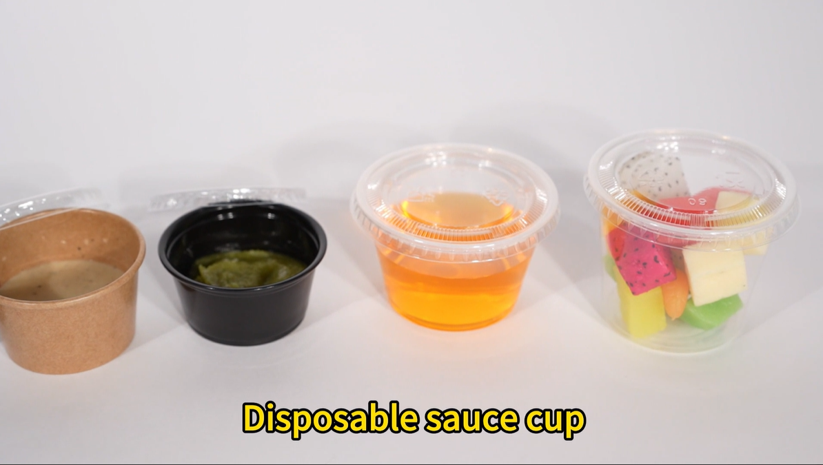 Eensgebruiks saus bekertjie