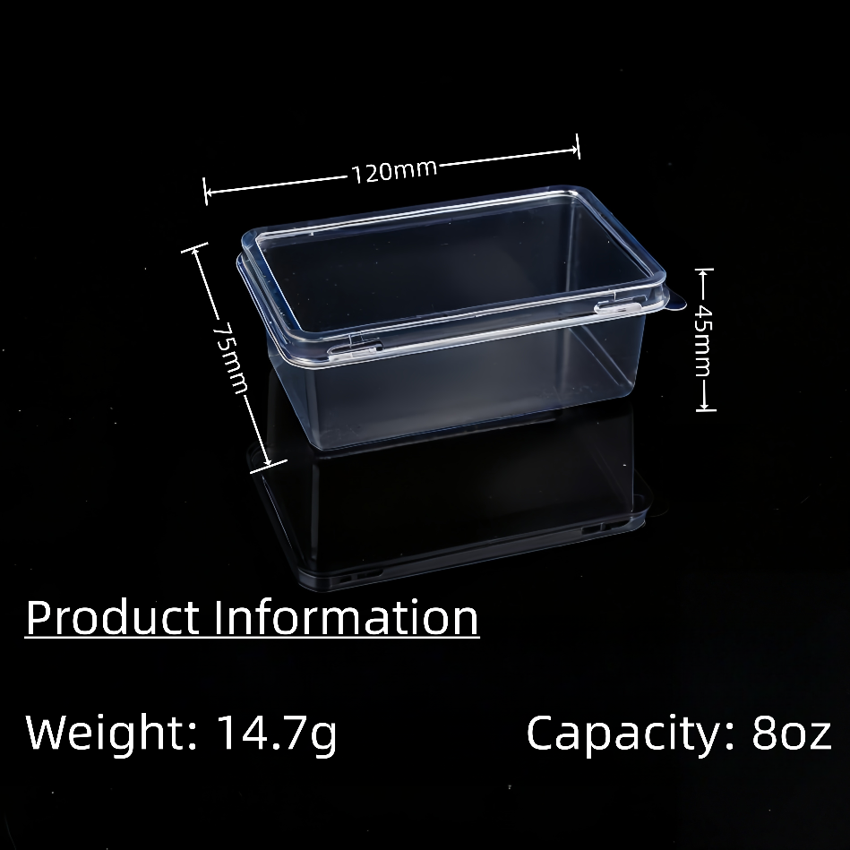 Wholesale Clear PET Tiramisu Containers Food Packaging