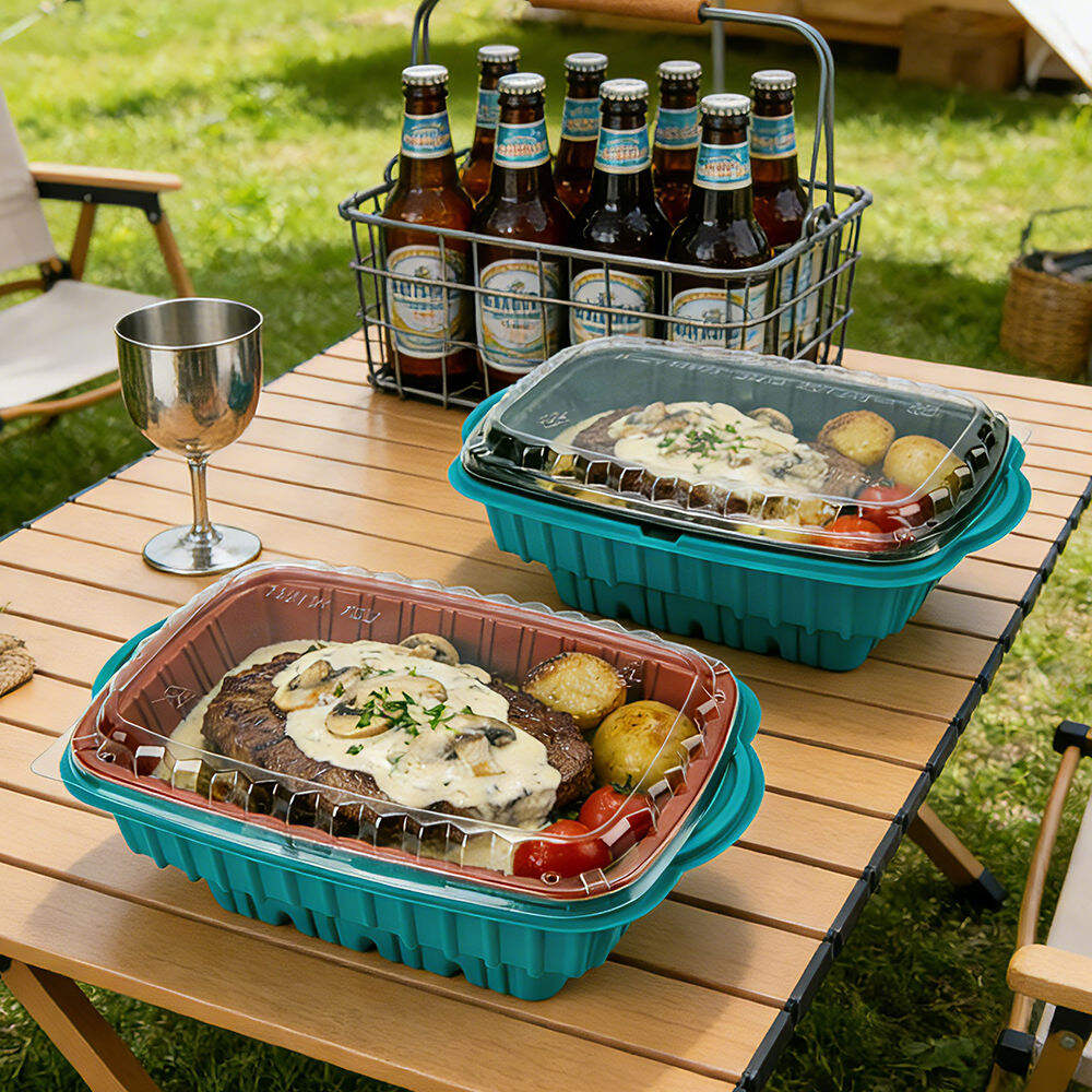 XM XIEFA Customized food-grade PP material self-heating lunch box combination packaging