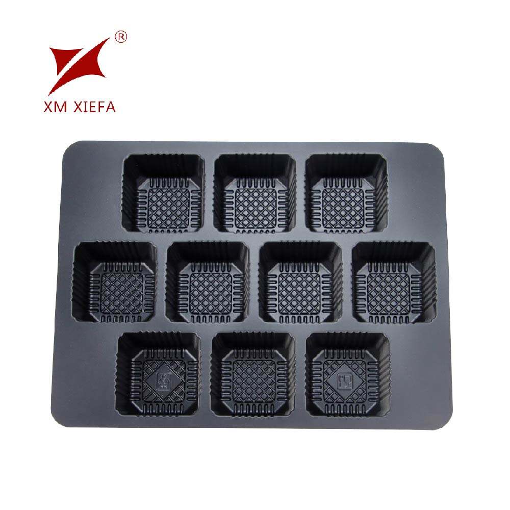 Recyclable, supermarket-grade 10-compartment PP food-grade tray sealable frozen food packaging