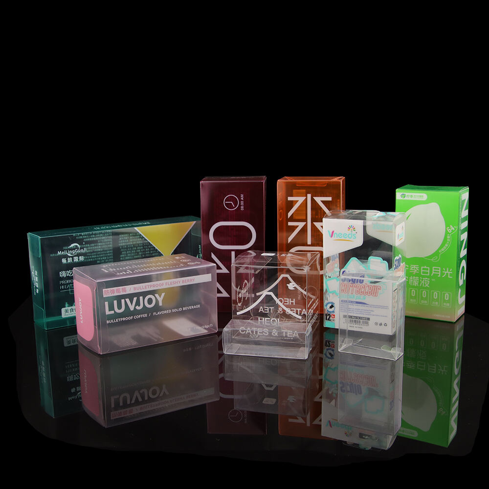 Clear PET Handmade Folding Box – Customizable Transparent Packaging