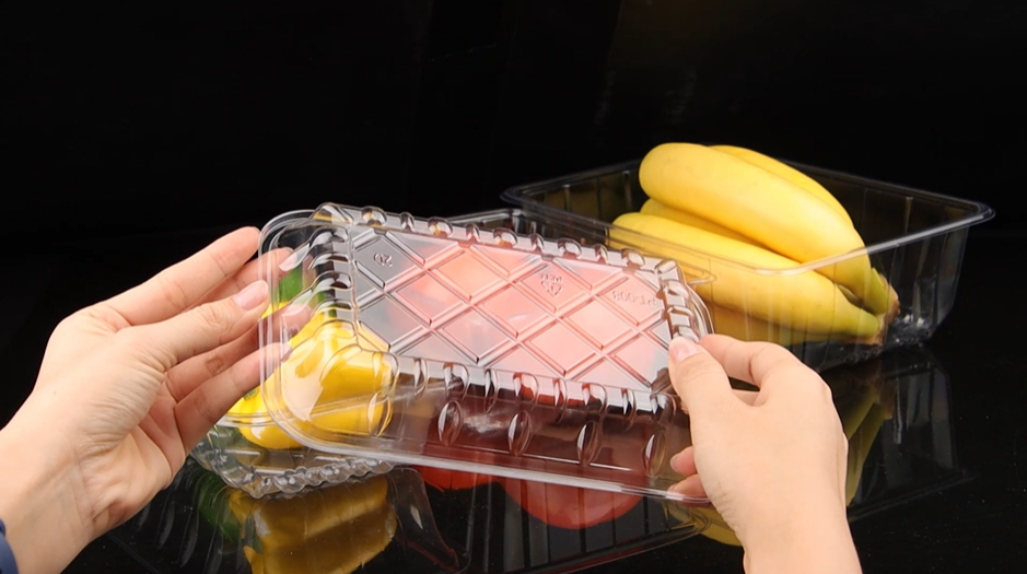 PET Plastiek vrugteskottel