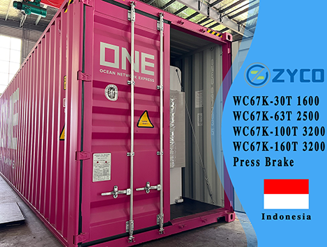 Indonesia-WC67K-30T 1600/63T 2500/100T3200/160T 3200 CNC Press Brake 