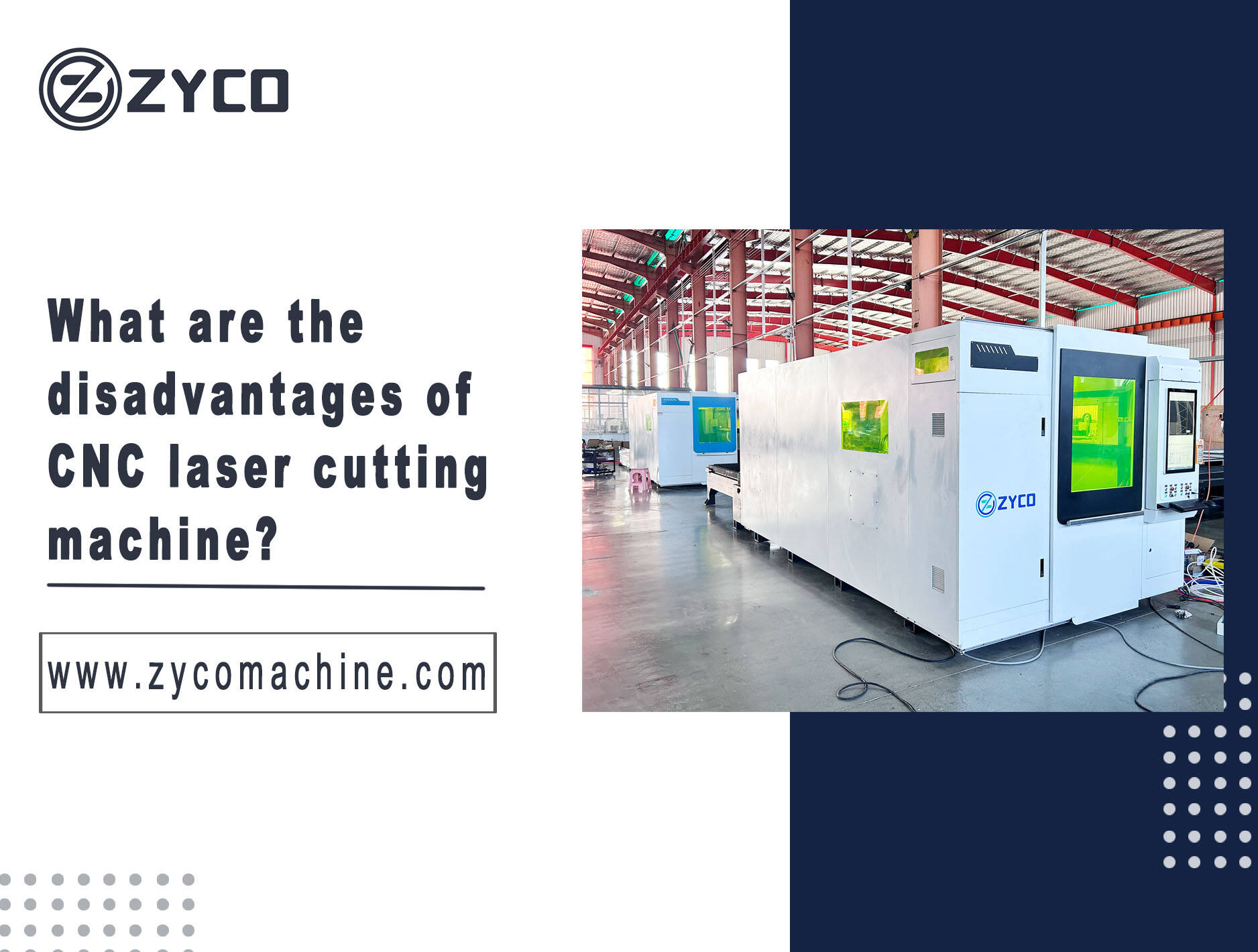 What are the disadvantages of CNC laser cutting machine?