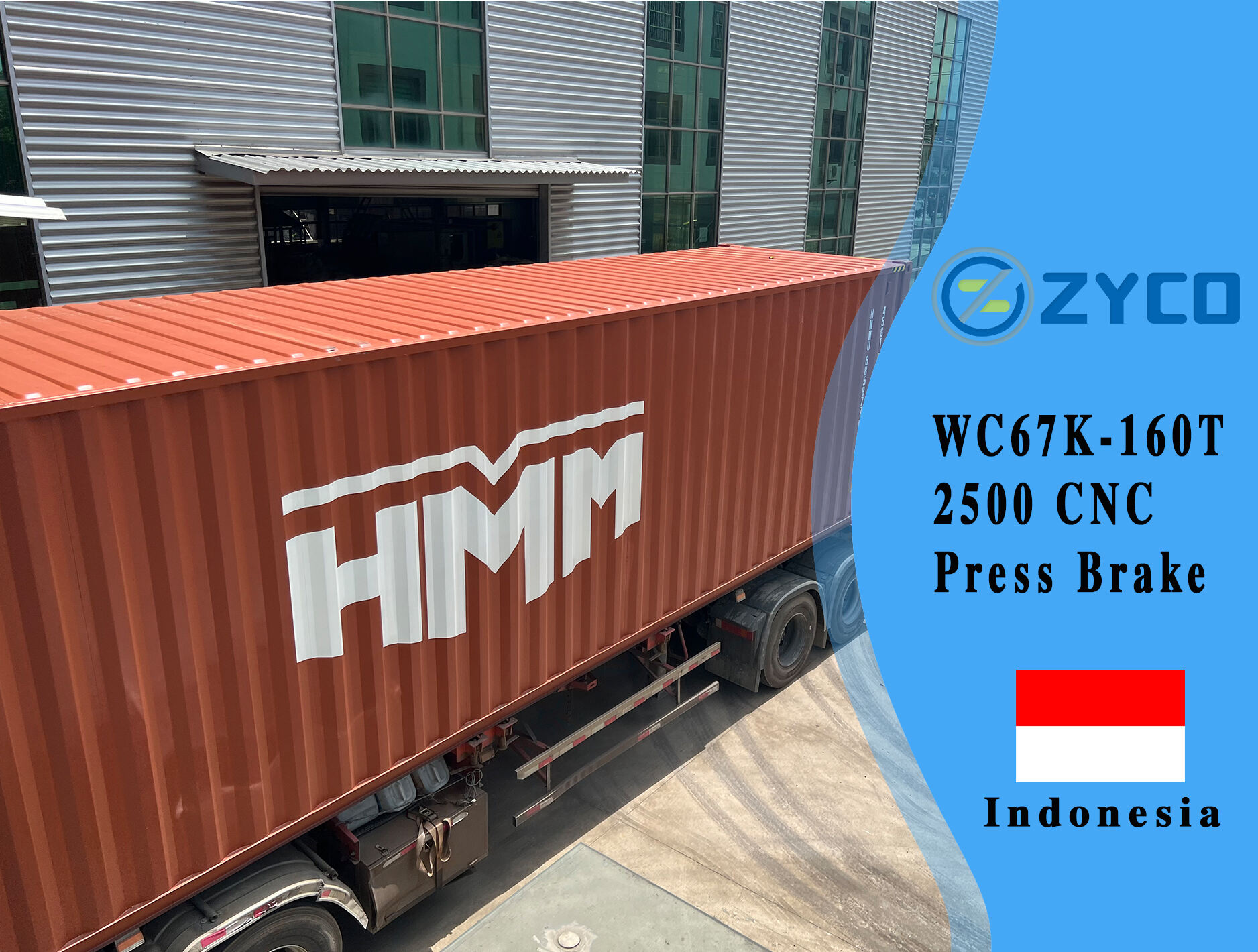 Indonesia-WC67K 160T 2500 CNC Press Brake