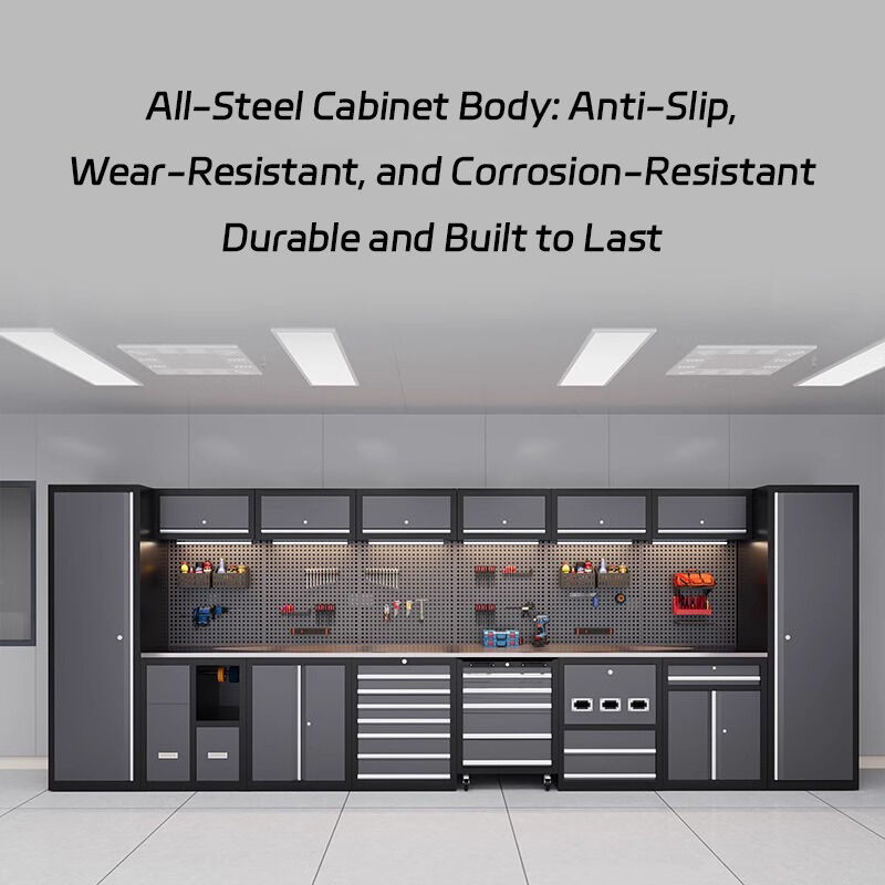 How does garage cabinets storage improve organized workshop spaces?