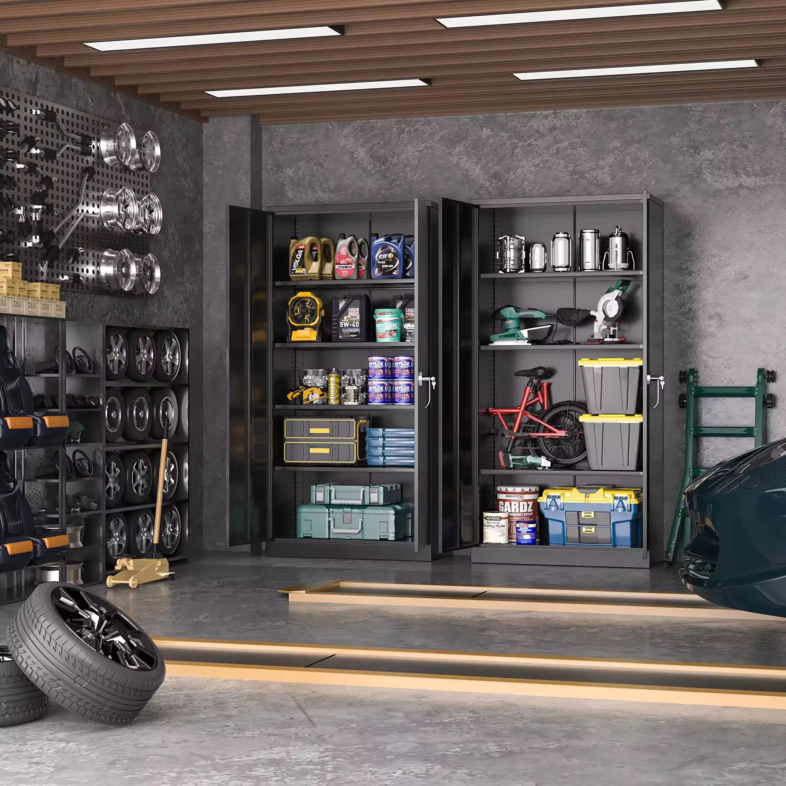 Heavy Duty Tool Cabinets for Workshops & Garages