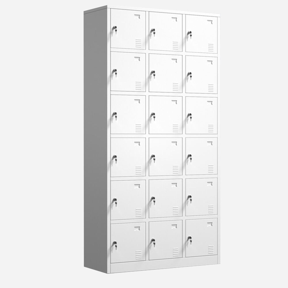18-Door Steel Locker for School, Dorm or Fitness Use | Robust & Lockable | OEM Support