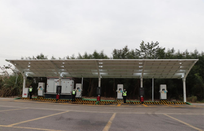 Indonesian Gas Station and Car Wash Charging Station Project  