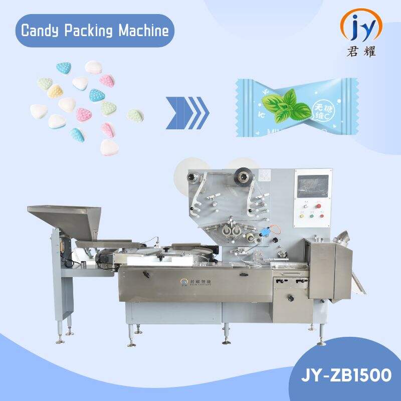 High Speed Automatic Toffee Fruit Candy Packing Machine/ Food Packaging Machine/ Horizontal Flow Wrapping Machine