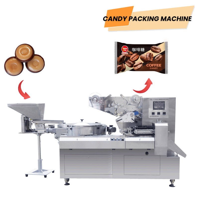 Macchina ad alta velocità automatica JY-ZB1200 per il confezionamento di caramelle e caffè, macchina per il confezionamento a flusso, macchina per il confezionamento in formato cuscino