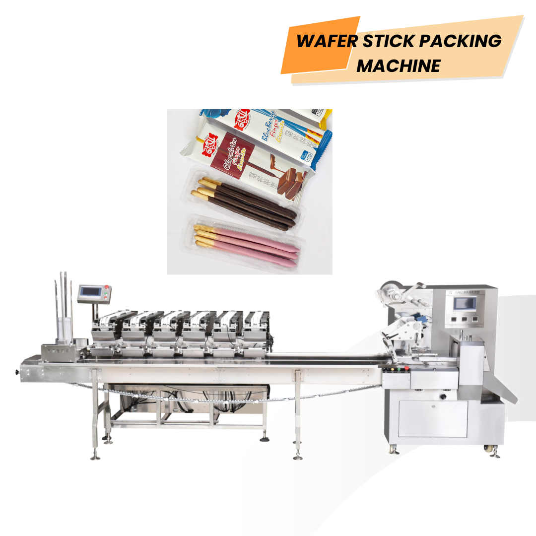 Automatische Keksverpackungsmaschine für Waffelstäbchen mit Zähl- und Umverpackungsfunktion