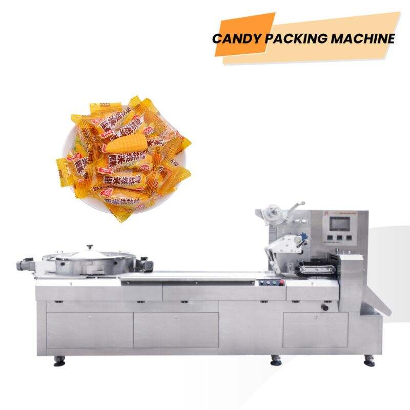 Macchina automatica per il confezionamento ad alta velocità di caramelle / Macchina per il confezionamento di caramelle morbide / Macchina per l'incartamento di gelatine