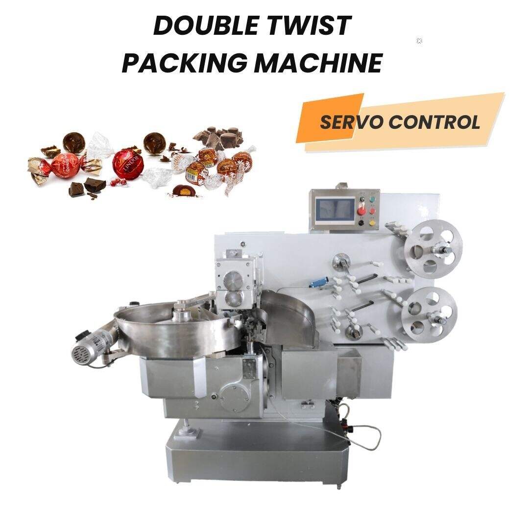 Double Twist Candy Packing Machine Candy Wrapping Machine