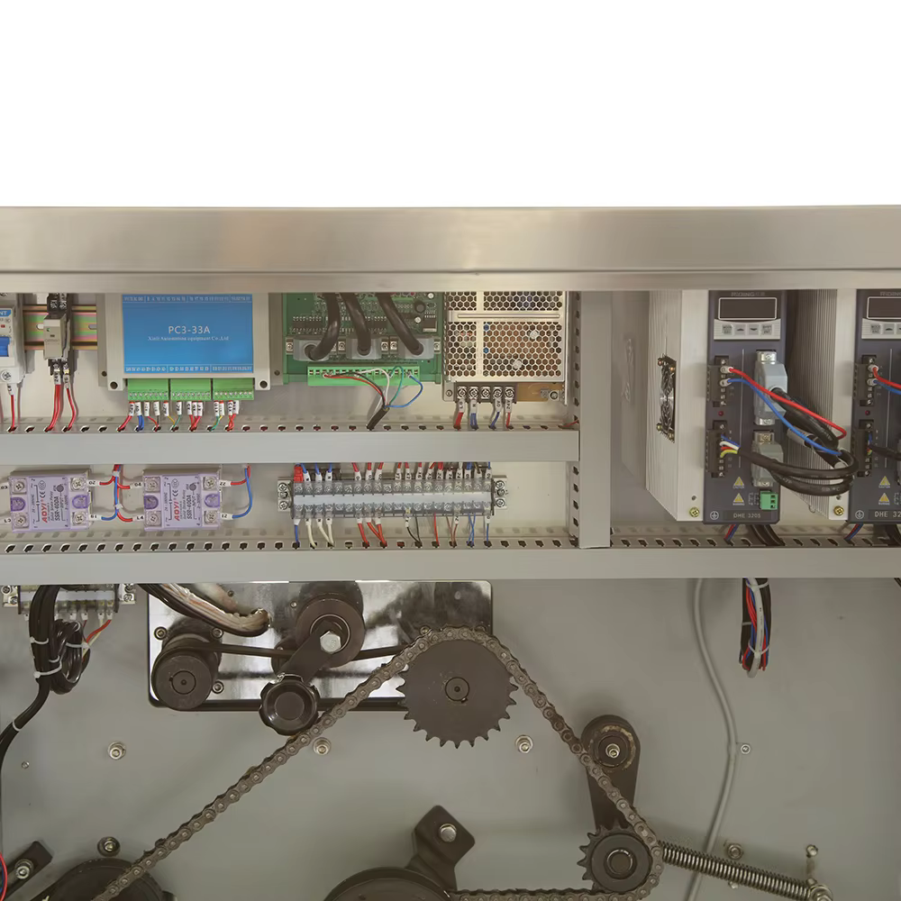 product multifunctional automatic horizontal candy food bread chocolate plastic bag flow pillow flowpack packing machine-3