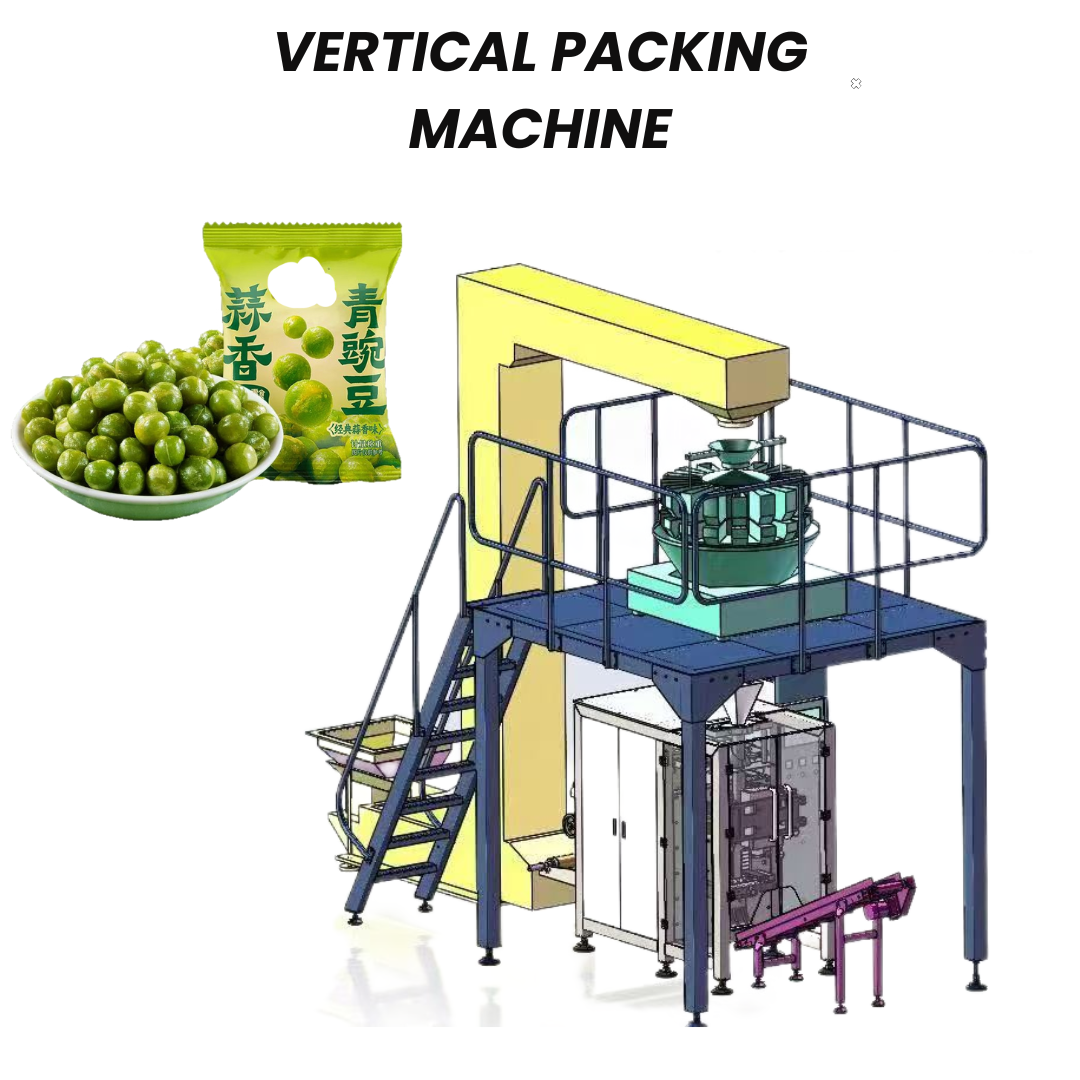 High Speed Pouch Vertical Packing Machine Chips Nuts Snack Food Packaging Machine