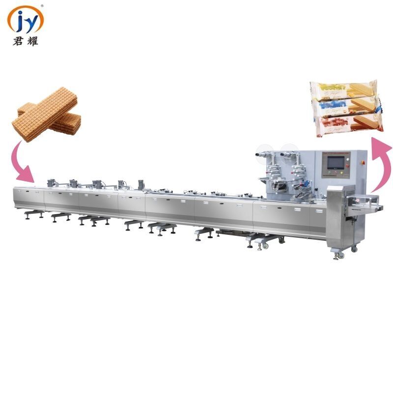 Full Servo Automatic Feeding and Packaging Machine for Biscuit Chocolate Package