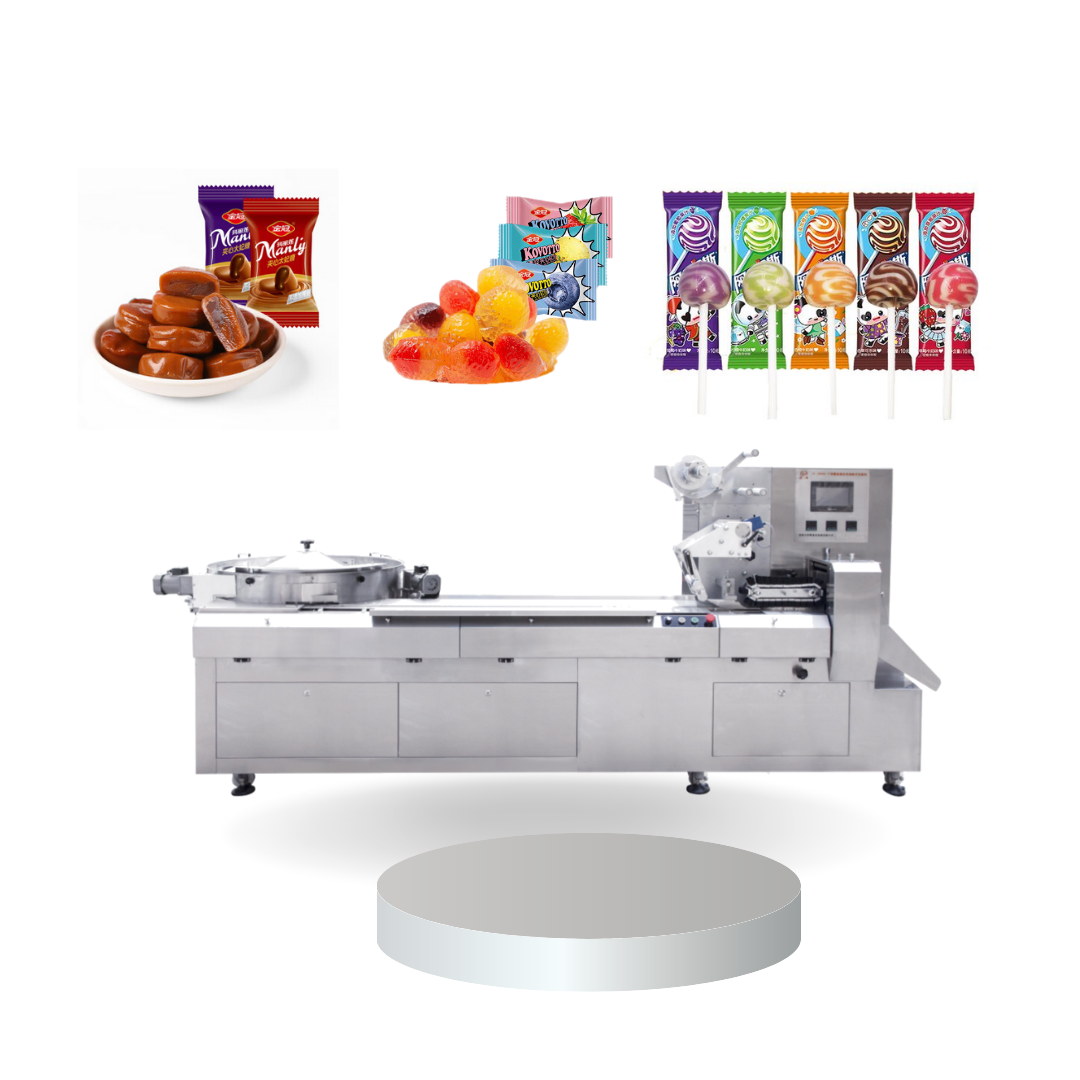 High Speed Candy Packing Machine/Lollipop Packaging Machine/Toffee Candy Wrapping Machine