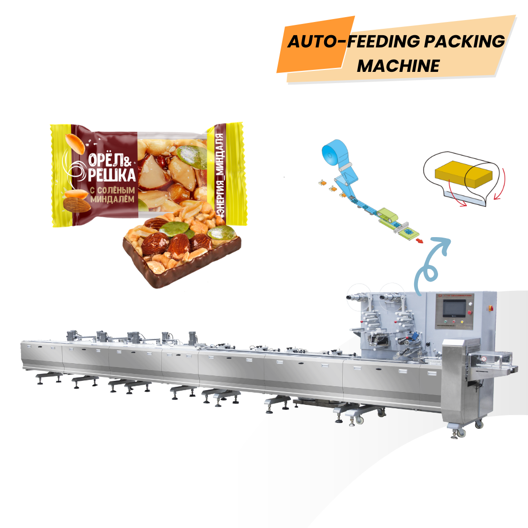 Machine de Conditionnement Automatique de Gaufrettes Fourrées au Chocolat