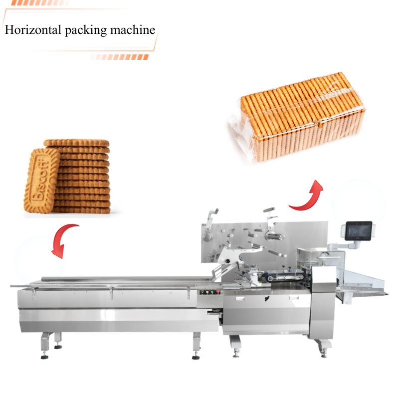 Automatic Biscuit Sandwich Machine Biscuit Cookie Packing Machine Bakery Machinery
