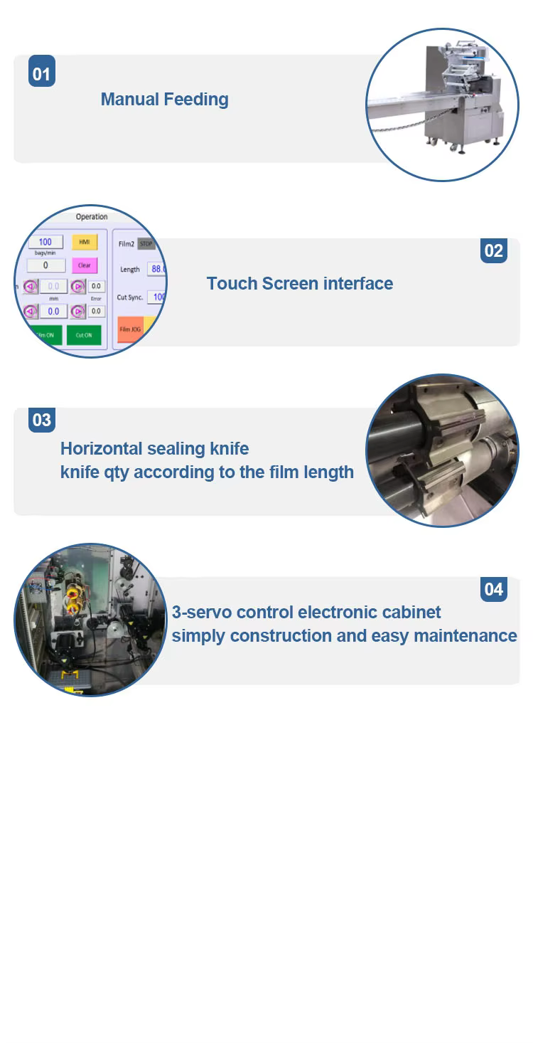 product industrial snacks food packing machine chocolate bar candy bar flow wrapping machine-9