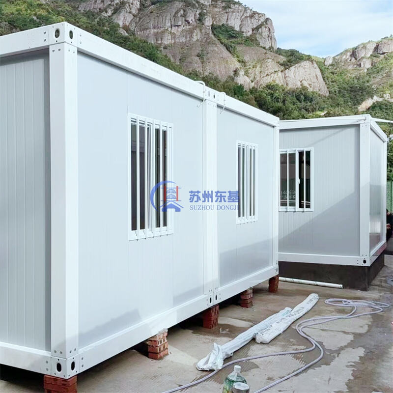 6 Prefabricated Houses for a Construction Site in Wenzhou – Full Functionality Realized in 2 Days